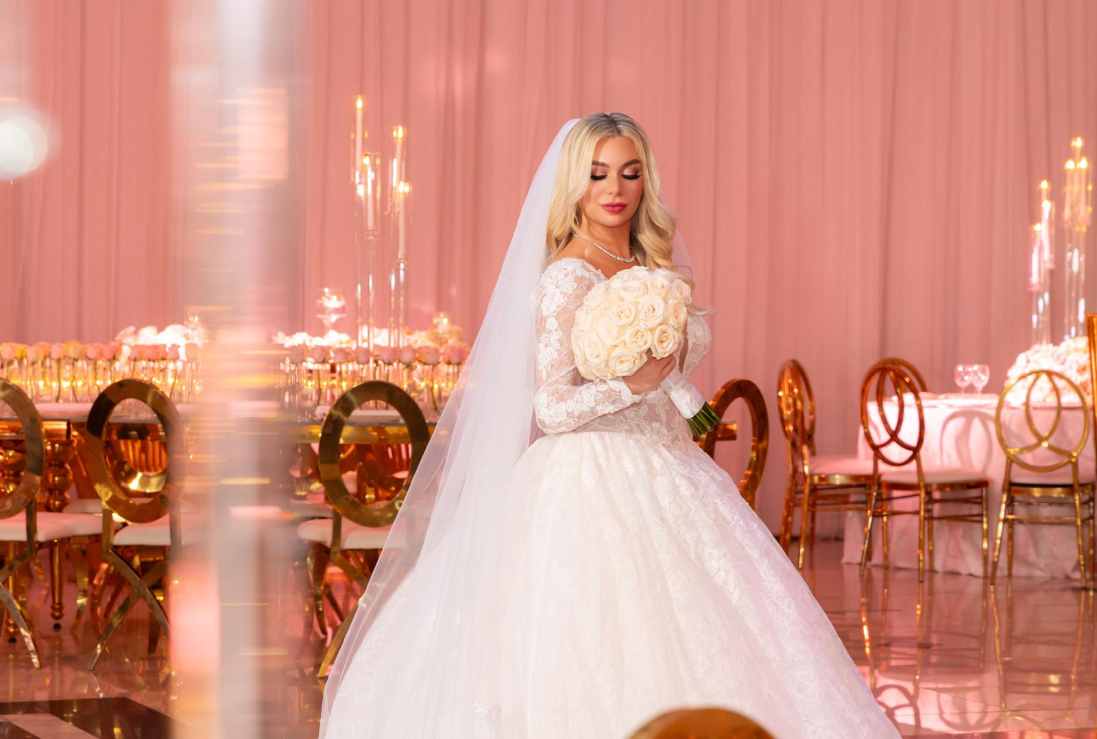 wedding reception at Eden Regal Ballroom and Catering